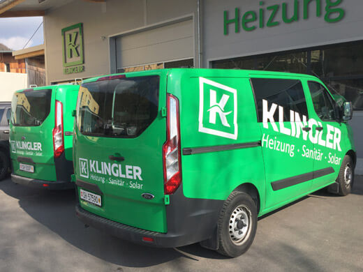 Firmenfahrzeug - Klingler Schaffhausen